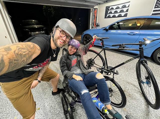 Made it home! Soaked!