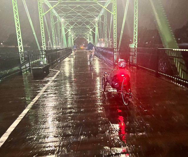 Nothin like biking in a downpour