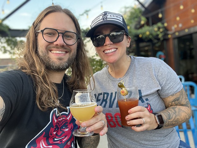 Pre-game, happy hour beer