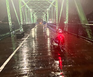 Biking - Nothin like biking in a downpour