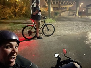 Biking - Selfie time