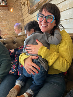 Bangers & Lace - Miles needed some cuddles