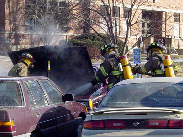 Putting the fire out