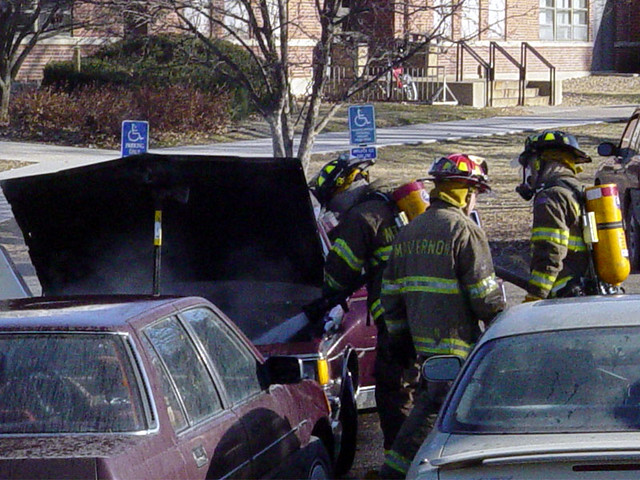 Putting the fire out