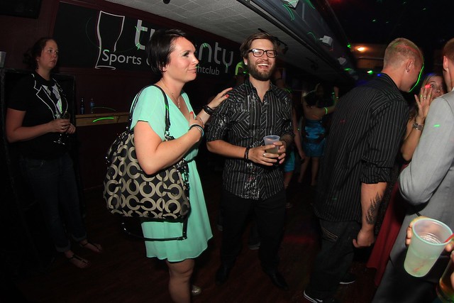 Kari looks a little embarrassed for me