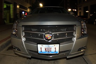 License Plate - I KUT 1