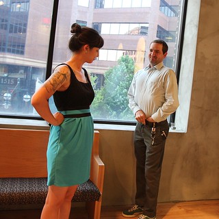 Tuck in that shirt young man!