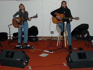 The girls that opened for us, haha