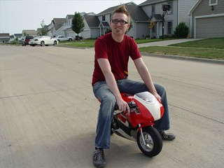 Harper Reed - Harper and my pocketbike