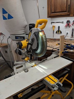 Cutting the sides to length