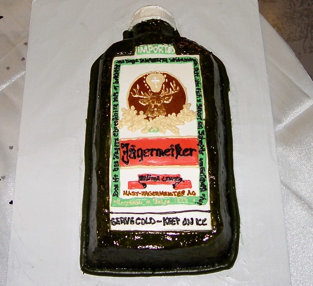 Jagermeister Groom Cake