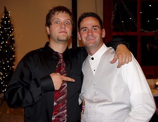 Jason Reiter - Jason and I at the reception