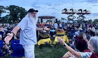 Jeff and Teresa enjoying REO Speedwagon