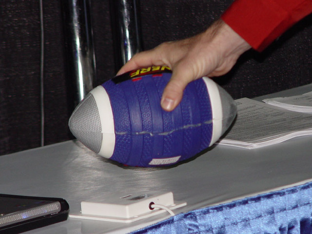 Activating the RFID football