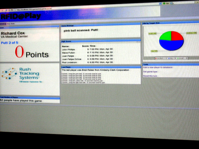 RFID Golf Game Software