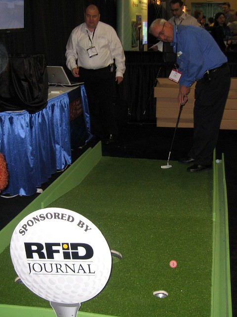 RFID Golf - the balls had RFID chips in them, which kept your score