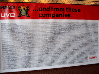 There are a few sponsors - this is about half