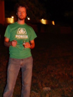 always pointing at cameras...