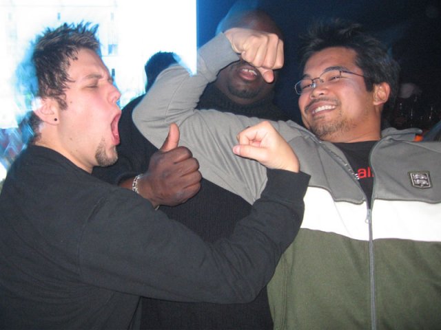 Flexin with some dude named Neil that had some affiliation with the Raiders?