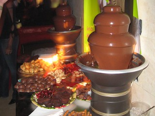 Chocolate Fondue Fountains @ Aura