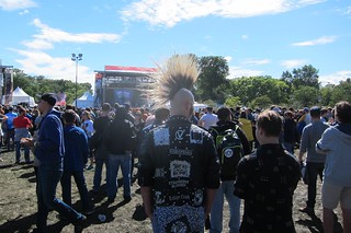 I can't imagine "getting ready" to be punk