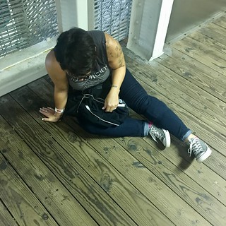 Havin a lil sat down after the show