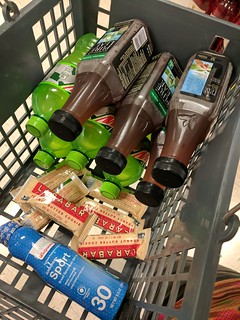 Hotel room groceries