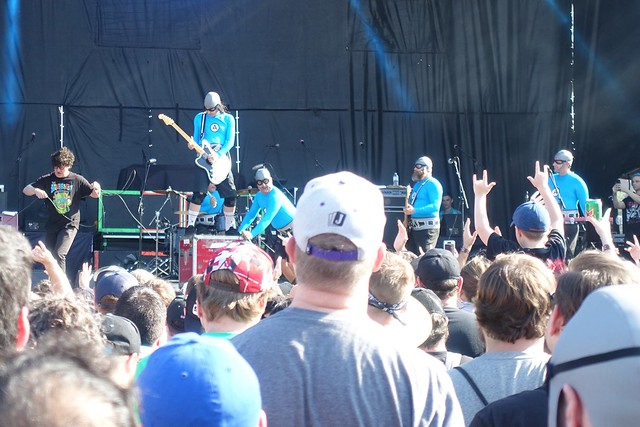 Rockin out with the Aquabats