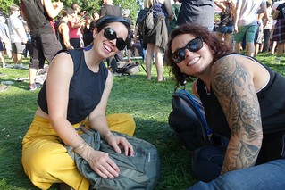 Chillin outside of K.Flay