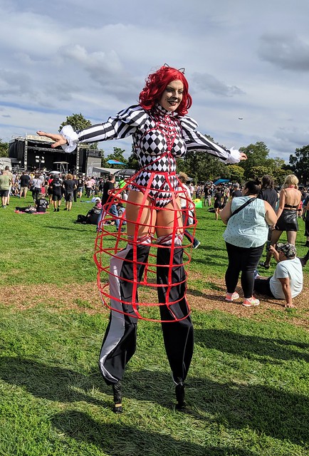 Tall woman. TIny feet.