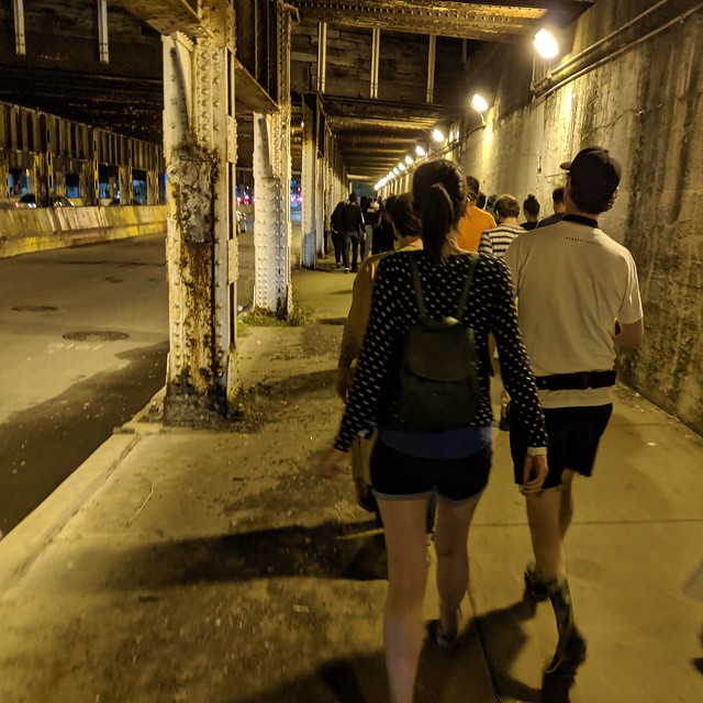 Walkin til we find transportation