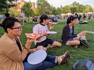 pizza - Eatin these slices