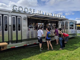 Gettin a beer out of this L train car