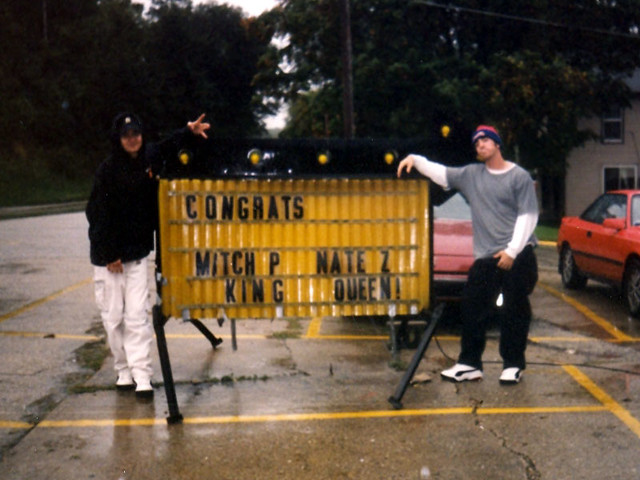 Congrats Mitch P (King) and Nate Z (Queen)