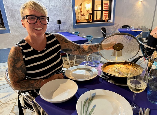 Just got a whole mess of Prawn Risotto