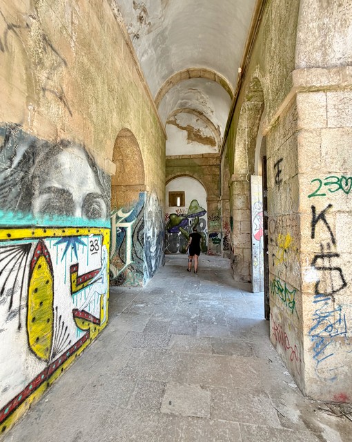 Walking around the old fort