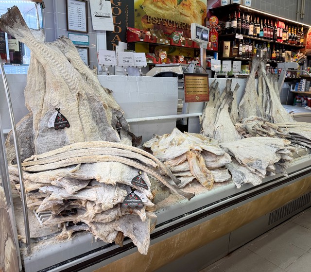 Some big ol salted codfish
