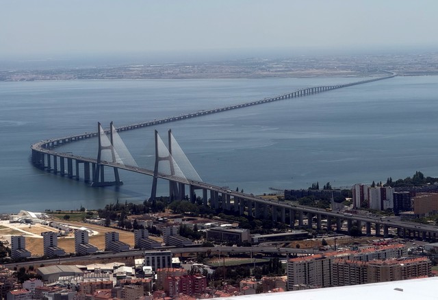 Drove across that bridge earlier