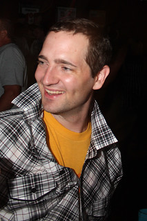 Mitch, wearing my shirt at Twenty