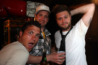 Wearing my white tee so mitch could get into Twenty