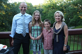 Daniel, Isa and their kids visiting from Switzerland