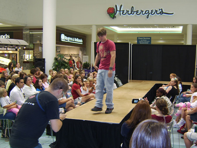 Heelys on the catwalk!