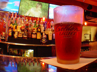 Drinks - It says Mich Golden, but it's actually Schell