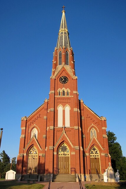 A crazy church in Roselle, Iowa