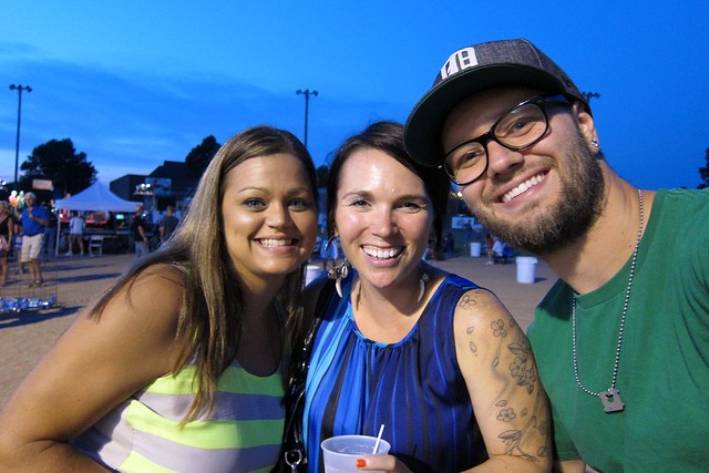 Jackie, Kari, and I at Rock and Rye Fest