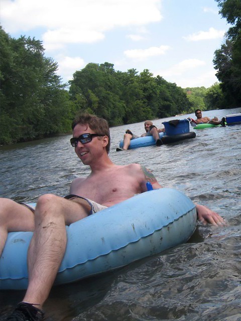 Tubing the Iowa River
