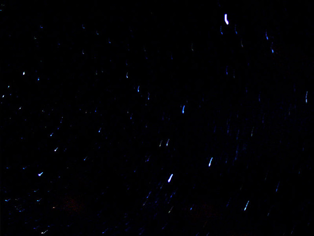 A horrible and really long exposure of the stars.