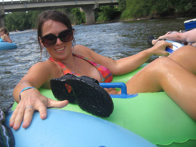 Tubing the Iowa River