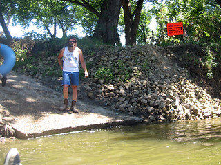 Rock-N-Row Tubers Exit Here