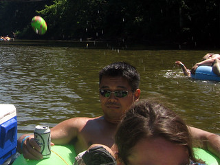 Ball just missed Nathan's head